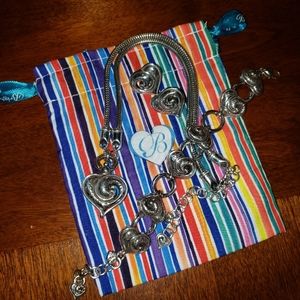 Brighton Jewelry Set. 4 pieces and bag